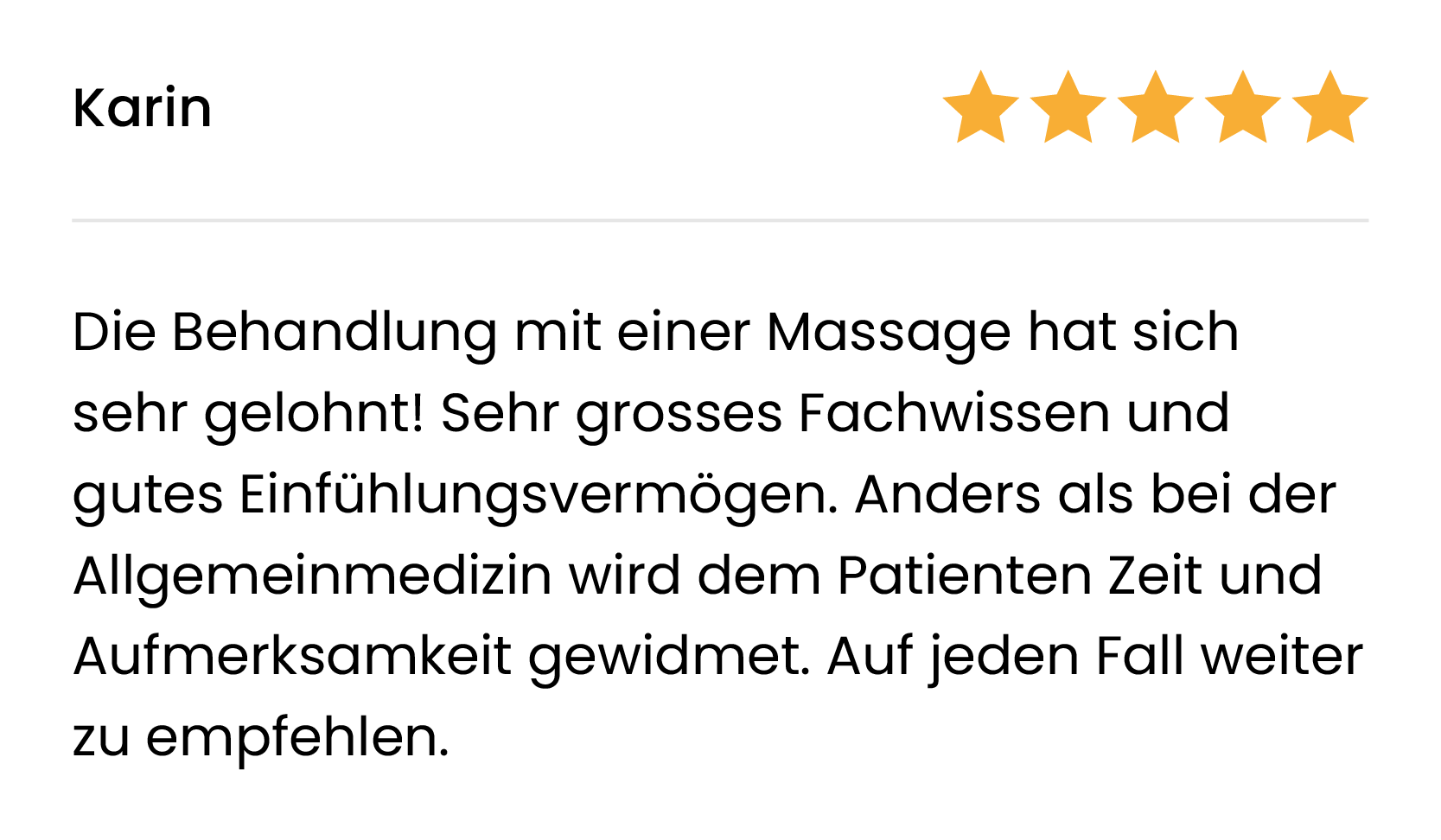 Massage Referenz Obfelden 3